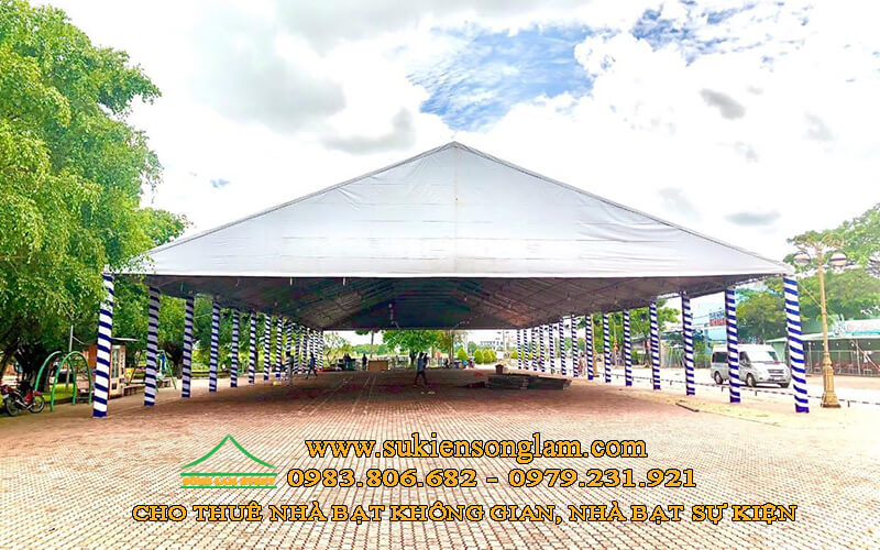 Cho thuê nhà bạt không gian, cho thuê nhà bạt sự kiện